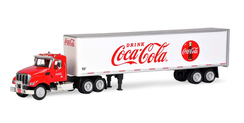 Coca-Cola 1/50 53' Coca-Cola Tractor and Trailer - Image 1